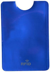 Sticker Kartenetui RFID in Blau Farbe