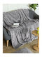 Palamaiki Aster Blanket Fleece Single 160x220cm Grey