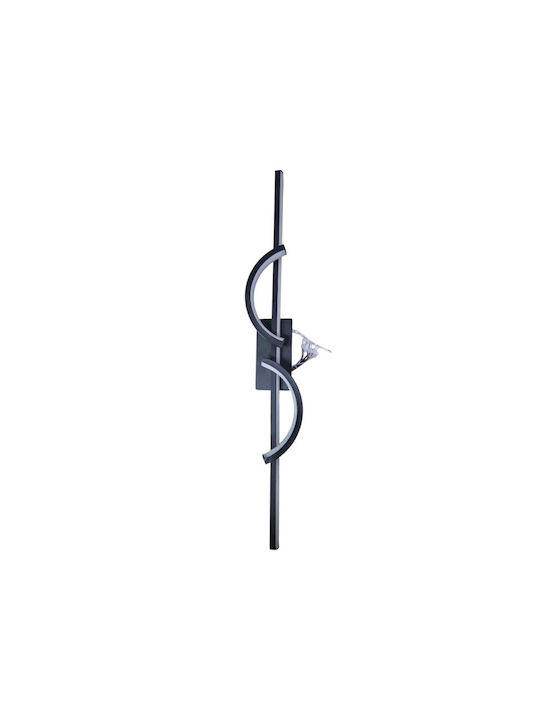 H12 Wall Lamp LED Black 11x11x12cm H12 Wall Lamp LED Black 11x11x12cm