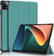 Tri--fold Βάση Στήριξης Flip Cover Πράσινη (Xiaomi Pad 6)