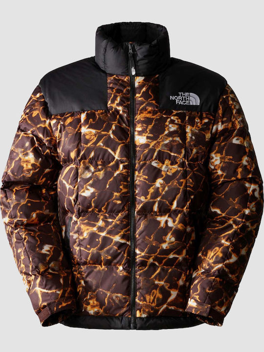 The North Face Lhotse Χειμωνιάτικο Μπουφάν Καφέ