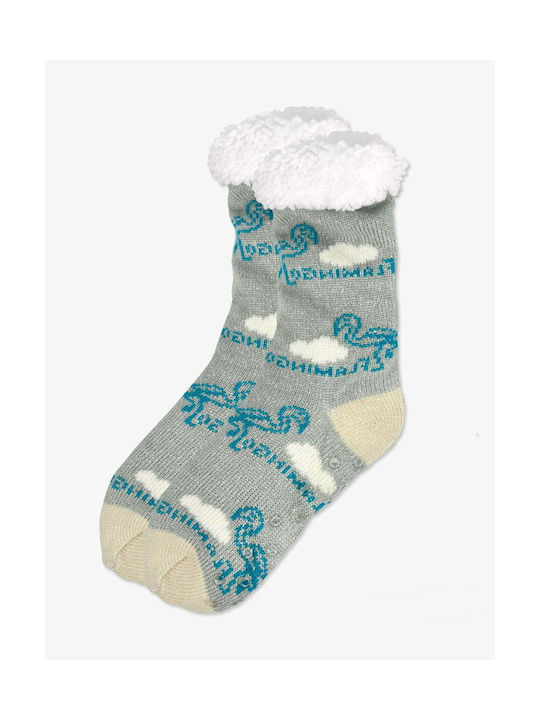 VI-MAS Women's Socks Gray