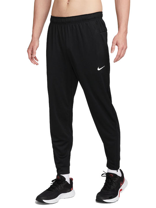 Nike Παντελόνι Φόρμας Dri-Fit με Λάστιχο Μαύρο