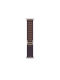 Apple Alpine Loop Medium Natural Titanium Finish Armband Stoff Indigo (Apple Watch 46 mm)