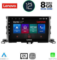 Lenovo Ηχοσύστημα Αυτοκινήτου για Toyota Highlander 2014-2019 (Bluetooth/USB/WiFi/GPS) με Οθόνη Αφής 10"