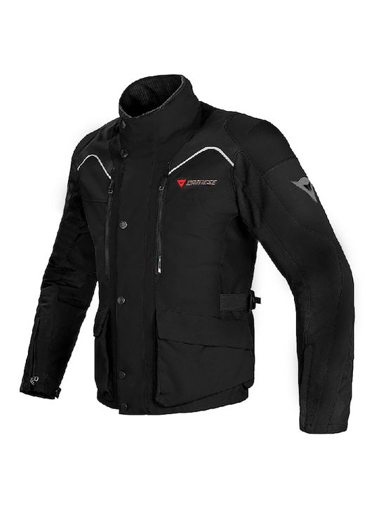 Dainese Tempest Χειμερινό Ανδρικό Μπουφάν Μηχανής Cordura Αδιάβροχο Μαύρο