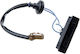 Door handle with installation Rear Nissan Tiida 25380-ED000