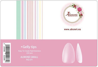 Alezori AG-01 Neutral False Nail Tip Pink 240pcs