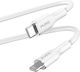 Puro USB-C to Lightning Cable 20W Λευκό 1.5m