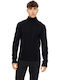 Langarm-Pullover Schwarz