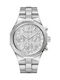 Bulova Classic Ανδρικό Ρολόι 44mm Χρονογράφος Μπαταρίας με Ασημί Μεταλλικό Μπρασελέ