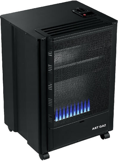 ArtGaz Indoor-Gasheizung 3100W Blau 46x42x74cm