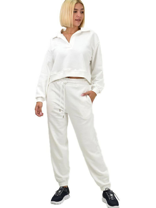 Potre Set Women's Sweatpants White