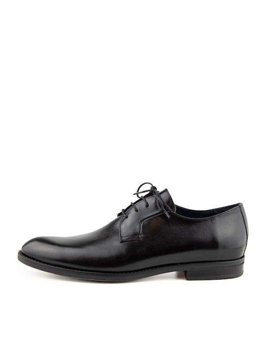 Damiani Men's Leather Dress Shoes Black