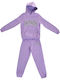Kinder Sweatpants Set - Jogginganzug Lila 2Stück