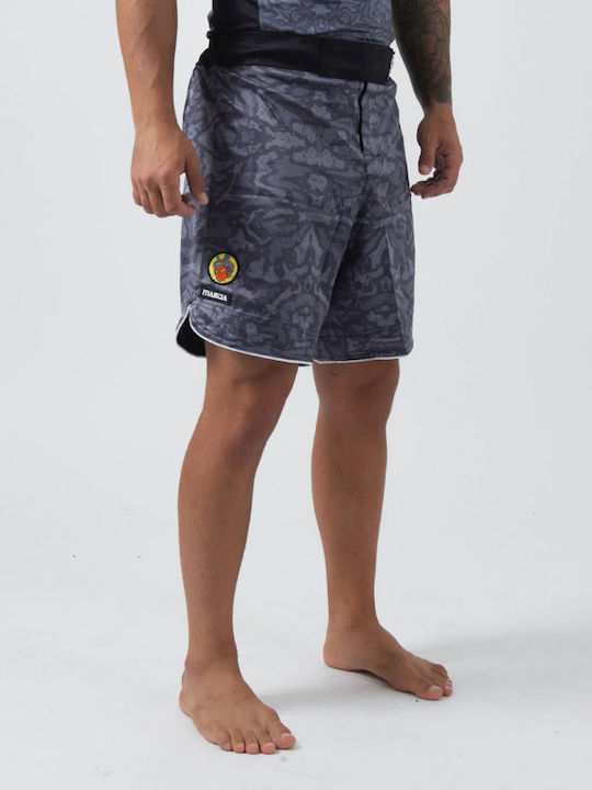 Maeda Urban Camo Shorts - grey