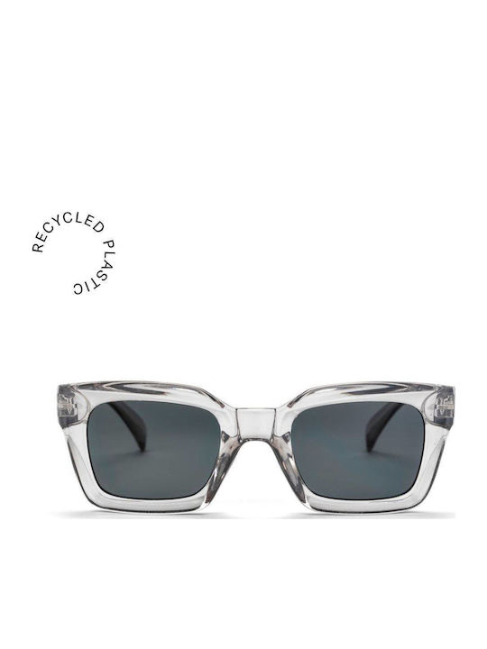 Chpo Anna Sunglasses Gray with Acetate Frame & Gray Lens