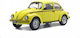 Solido Volkswagen Sport Modeling Figure Car Yellow in Scale 1:18