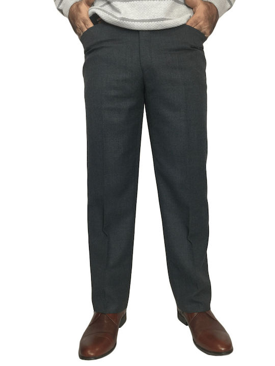 Tip Top Tailors Men's Trousers Gray