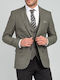 Men's Suit Jacket Slim Fit Khaki