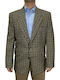 Men's Winter Suit Jacket Brown