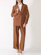 Women's Brown Suit