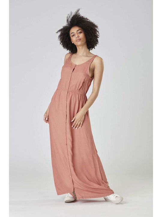 Picture Organic Clothing Picture Tulnah Dress Καλοκαιρινό Maxi Φόρεμα Ροζ