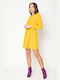 Maxin Mini Kleid Gelb