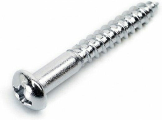 Bridge Strat 6-point Screw Chrome Brückenzubehör