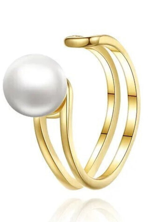 Обици Cuff с Перли