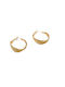 Earrings Hoops Gold Plated