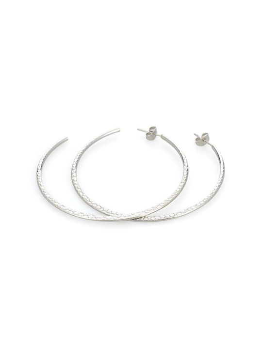 Earrings Hoops made of Steel