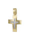 Femeiesc Aur Cruce 14K