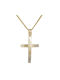 Women's Gold Cross 9K with Chain