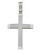 Al'Oro White Gold Cross 14K
