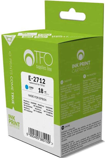 TFO E-2712 Compatible Inkjet Printer Ink Epson 18ml Cyan 1pcs