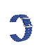 KOSTELO Rubber Strap Blue 18mm