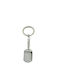 Χρυσόλιθος Keychain Metallic Silver