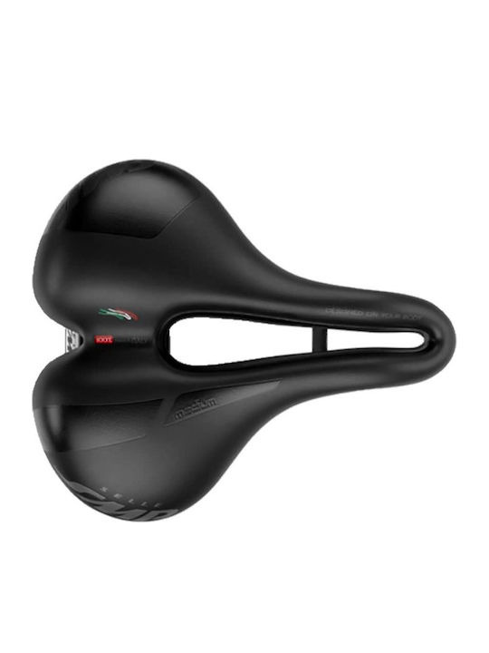 Selle SMP Martin Touring M Neagră Șa de Bicicletă de Oras / Trekking