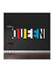 Dekorativer Aufkleber Wand 1Stück 70x20cm Caravelshop