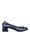 Lack Pumps Blau