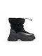 Plato Snow Boots with Rubber Black