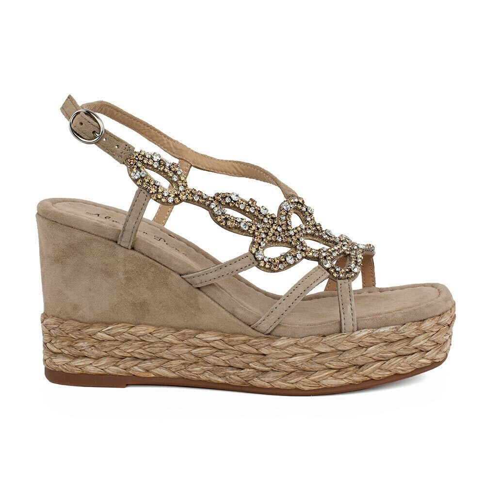 Alma en Pena Women s Suede Platform Shoes Beige V22287 Skroutz.cy