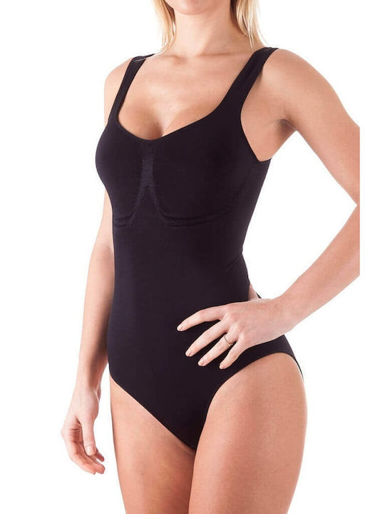 Diana Uplift Waist Tightening Corset Seamless Black