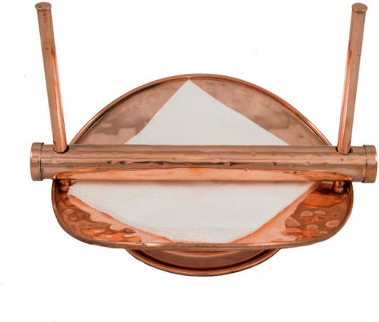 Lampiris Interiors Държач за салфетки Метална Розово злато 18x11см 3152 Lampiris Interiors Държач за салфетки Метална Розово злато 18x11см 3152