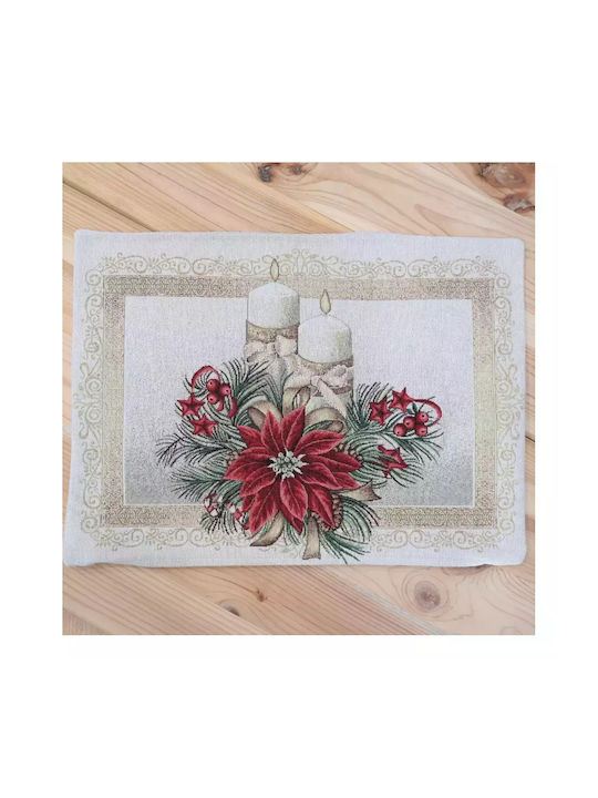 Christmas Placemats Fabric Multicolour L50xW35cm.