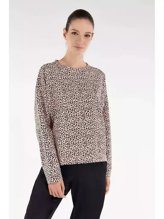 V Sweatshirt Hanorac pentru femei Roz