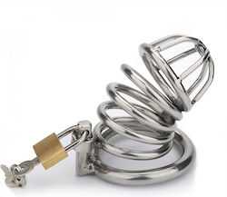 Fukr Penis Cage in Silver Color