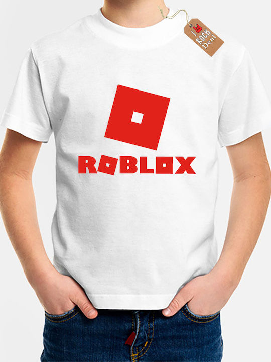 Kinderoberteile T-Shirt Weiß Roblox