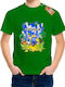 Παιδικό T-shirt Πράσινο Minecraft